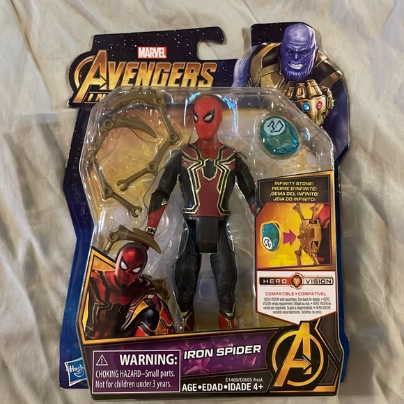 NWT Marvel Legends Avengers Infinity War 6-Inch Iron Spider Action Figure - Picture 1 of 3